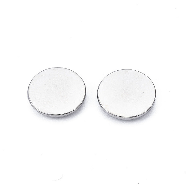 

PandaHall Iron Snap Button Findings, with Plastic, Snap Caps, Garment Buttons, Flat Round, Nickel Free & Lead Free, Platinum, 30x6.5mm...