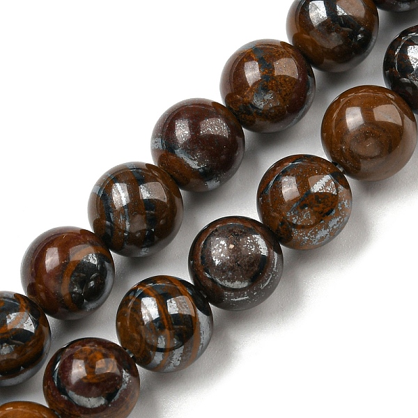 

PandaHall Natural Yellow Tiger Iron Beads Strands, Round, 8~8.5mm, Hole: 1.4mm, about 45pcs/strand, 14.84~14.96 inch(37.7~38cm) Tiger Iron...