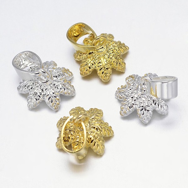 

PandaHall Flower Rack Plating Brass Cup Pearl Peg Bails Pin Pendants, For Half Drilled Beads, Mixed Color, 13x9mm, Hole: 7x4mm, Pin: 1mm...