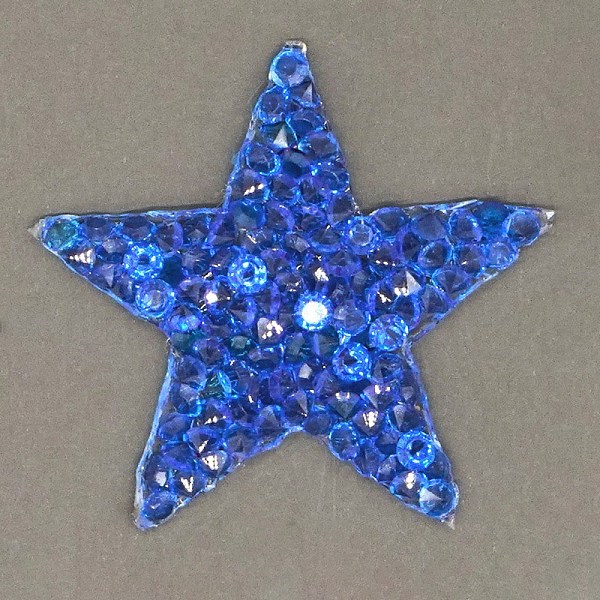 

PandaHall Star Hotfix Rhinestone, Glass Rhinestones, with Hot Melt Adhesive, Iron on Applique Patch, Sewing Craft Decoration, Sapphire..., Blue