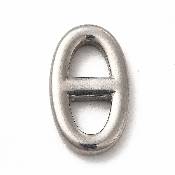

PandaHall 304 Stainless Steel Connector Charms, Navy Mesh Charms, Oval, Stainless Steel Color, 25x15x3.5mm, Hole: 7x7mm 304 Stainless Steel...