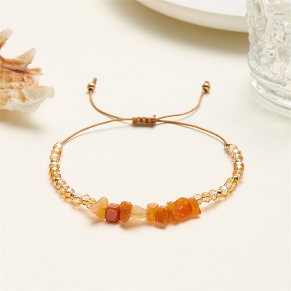 

PandaHall Natural Gemstones Adjustable Bracelets Natural Gemstone