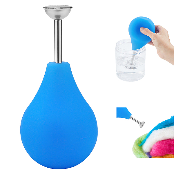 

PandaHall GOMAKERER 1 Pc Ball Brause Sprinkler for Wet Felting, Plastic Sprinkler Ball Brauser, Wet Felting Tools, Water Sprinkler Felting...
