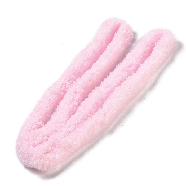 

PandaHall Polyester Plush Sticks, Chenille Stems, Pipe Cleaner for Doll Making, Pearl Pink, 1400x17mm Polyester