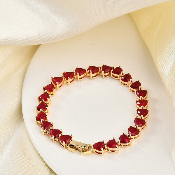 Brass Micro Pave Re… - image