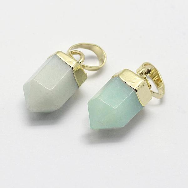 Natürliche Amazonite Spitzen Charme