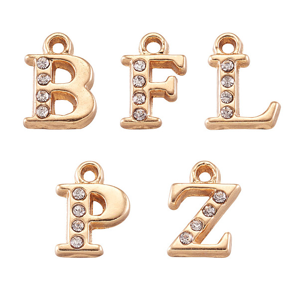 Alloy Rhinestone Charms
