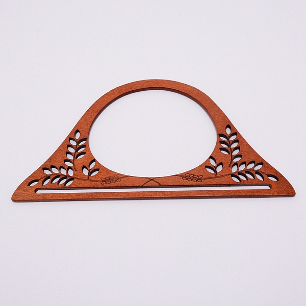 

PandaHall Wooden Handles Replacement Part, Coconut Brown, 13.4x25x0.45cm Wood Brown