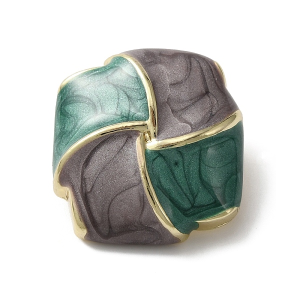 

PandaHall 1-Hole Zinc Alloy Enamel Shank Buttons, Square, 20.5x20x10mm, Hole: 2mm Alloy Square