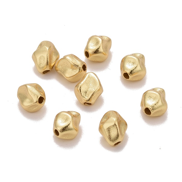 

PandaHall Brass Beads, Twist Nuggets, Cadmium Free & Nickel Free & Lead Free, Long-Lasting Plated, Real 18K Gold Plated, 6.5~7x4.5~5x4.5~5mm...