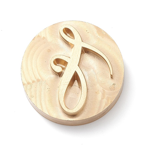 

PandaHall Brass Stamp Head, For Wax Seal Stamp, Golden, 30x10mm Brass Flat Round