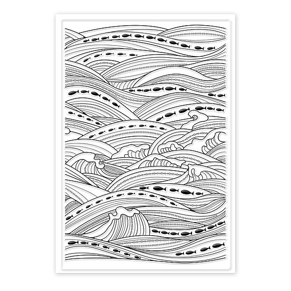 

PandaHall PVC Plastic Stamps, for DIY Scrapbooking, Photo Album Decorative, Cards Making, Stamp Sheets, Fish Pattern, 16x11x0.3cm Plastic...