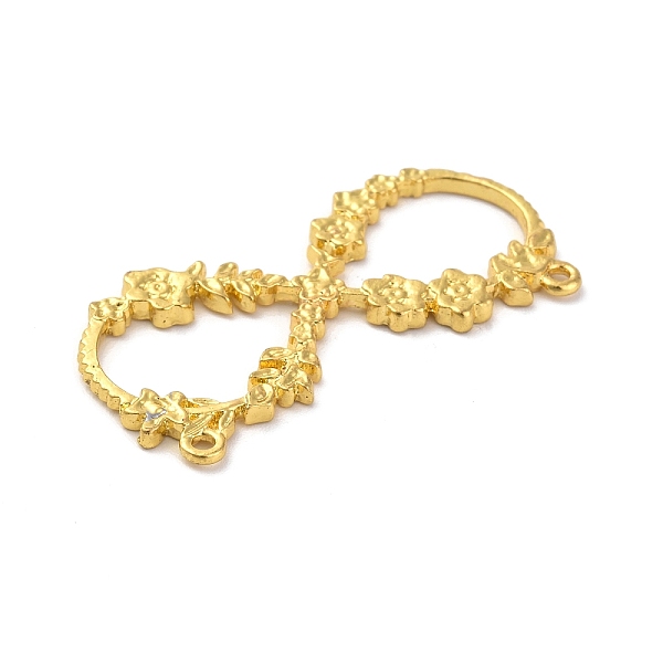

PandaHall Alloy Pendants, Infinity Charm, Golden, 20.5x41.5x2mm, Hole: 1.6mm Alloy Infinity