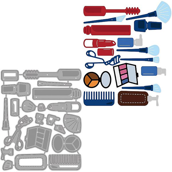 

PandaHall BENECREAT 11.3x6.6cm/4.5x2.6 Inch Tree Book Cutting Dies Set, Deer Rabbit Squirrel Bird Moon Carbon Steel Stencil Template for DIY...