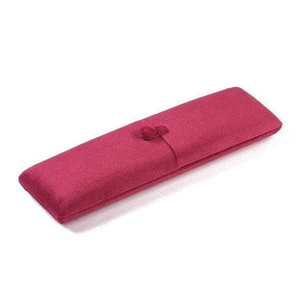 

PandaHall Velvet Necklace Storage Gift Boxes, Rectangle, Cerise, 22.5x6x3cm Velvet Rectangle Red