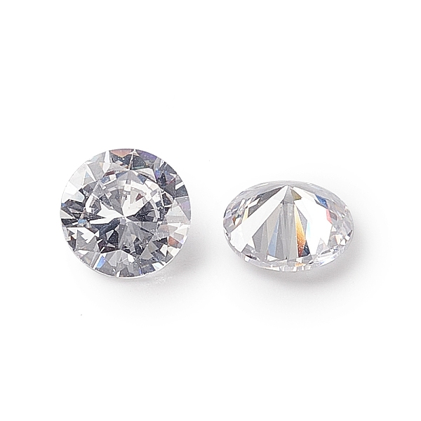 

PandaHall Clear Grade A Diamond Shaped Cubic Zirconia Cabochons, Faceted, 7x4mm Cubic Zirconia Diamond Clear