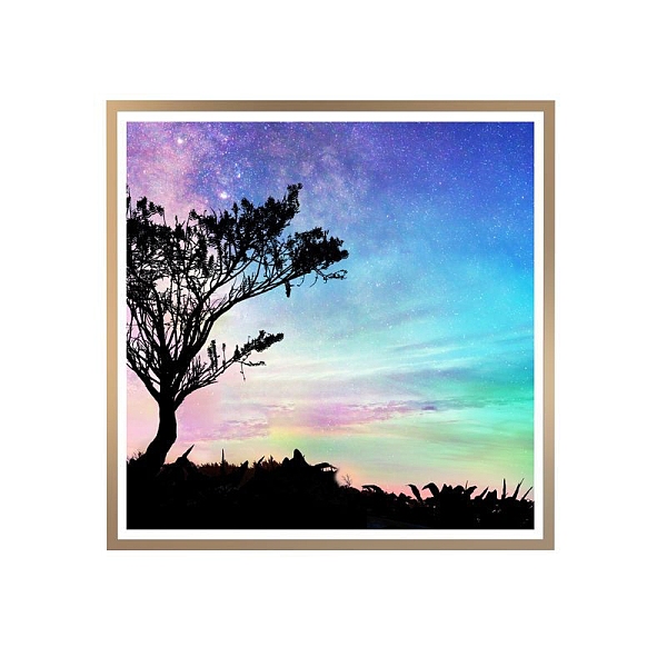 

PandaHall Starry Sky DIY Diamond Painting Kits, with Resin Rhinestones, Diamond Sticky Pen, Tray Plate and Glue Clay, Colorful, 300x300mm...