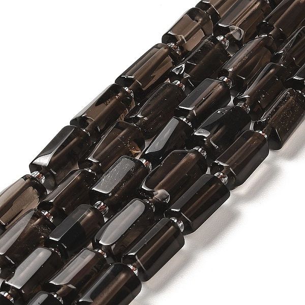 

PandaHall Natural Ice Obsidian Beads Strands, with Seed Beads, Faceted, Column, 8.5~11x5.5~6.5mm, Hole: 1mm, about 14~15pcs/strand, 7.48''...
