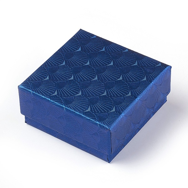 

PandaHall Cardboard Box, Square, Marine Blue, 7.5x7.5x3.5cm Paper Square Blue