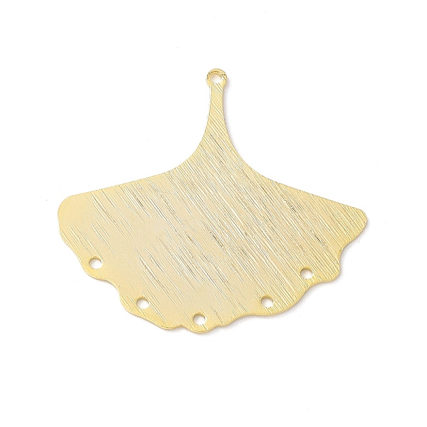 

PandaHall Brass Chandelier Component Links, Cadmium Free & Lead Free, Gingko Leaf, Long Lasting Plated, Real 24K Gold Plated, 31.5x35x0.5mm...