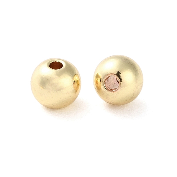 

PandaHall Rack Plating Brass Spacer Beads, Long-Lasting Plated, Lead Free & Cadmium Free, Round, Real 14K Gold Plated, 5.8x5mm, Hole: 1.6mm...