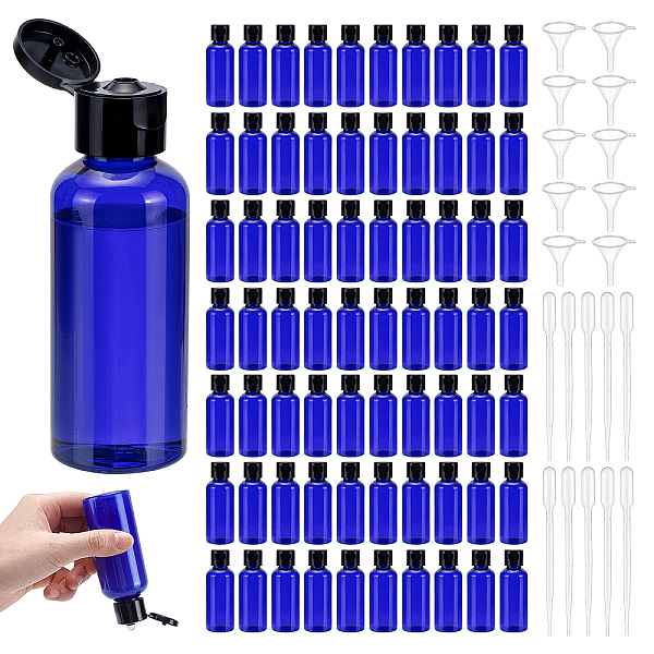 150Pcs PET Plastic Refillale Bottle