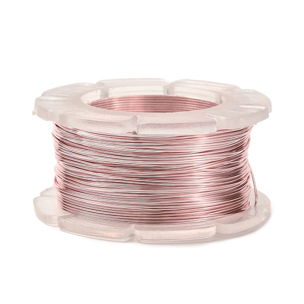 

PandaHall Round Copper Craft Wire, for Jewelry Making, Long-Lasting Plated, Pink, 26 Gauge, 0.4mm, about 65.61 Feet(20m)/roll Copper Round...