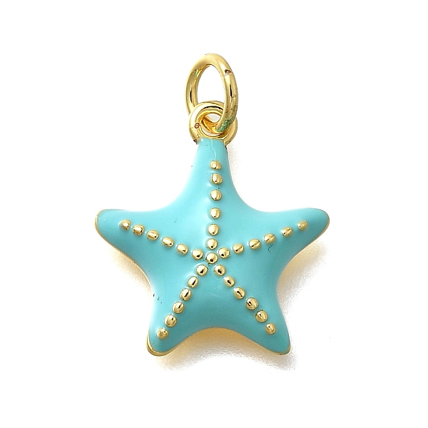 Brass Enamel Pendan… - image