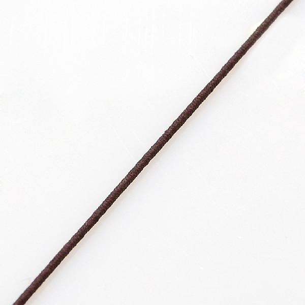 

PandaHall Elastic Round Jewelry Beading Cords Nylon Threads, Coconut Brown, 1.2mm, about 50yards/roll(150 feet/roll) Elastic Fibre Round...