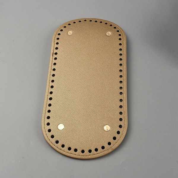 Oval Pu Leather Kni… - image