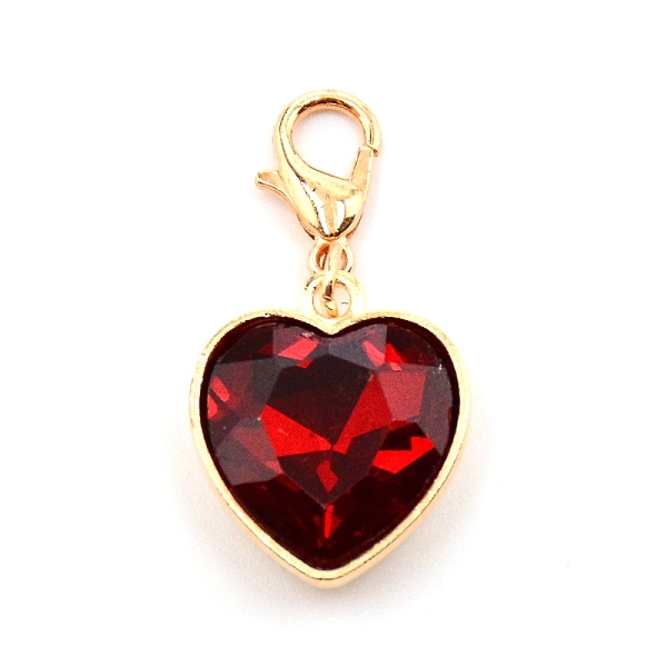 Heart Glass Pendant Decorations