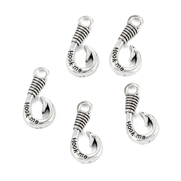 

PandaHall Tibetan Style Alloy Pendants, Anchor, Antique Silver, 25x11.5x3mm, Hole: 3mm Alloy Anchor & Helm