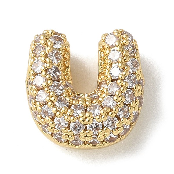 Brass Micro Pave Cu… - image