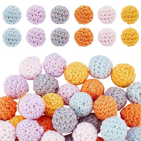 Pandahall Elite 36 Stücke 6 Farbe Diy Puppe Handwerk Garn Pom Pom Ball