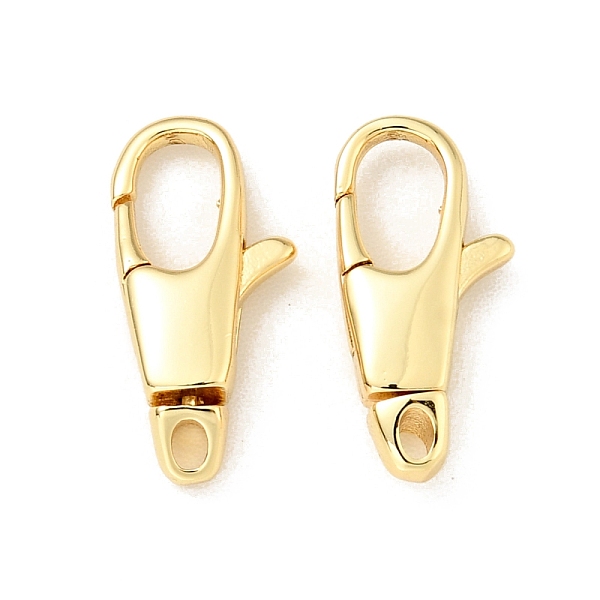 

PandaHall Brass Swivel Lobster Claw Clasps, for Jewelry Making Findings, Cadmium Free & Lead Free, Long-Lasting Plated, Real 18K Gold Plated...