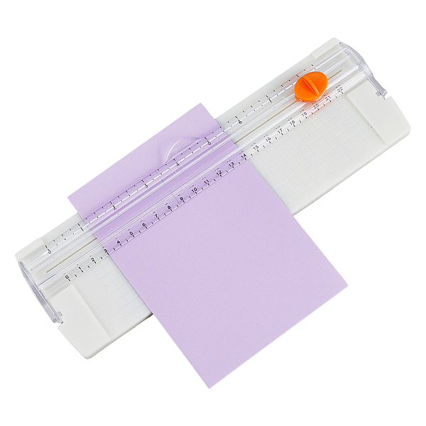 

PandaHall Plastic & Stainless Steel Mini A3 Paper Cutter, for Scrapbooking & Paper Crafts, Rectangle, White, 267x84x20mm Stainless Steel...