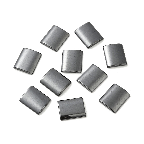 Synthetic Non-magnetic Hematite Cabochons