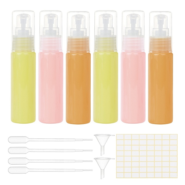 30ML Empty PET Pump Press Bottles