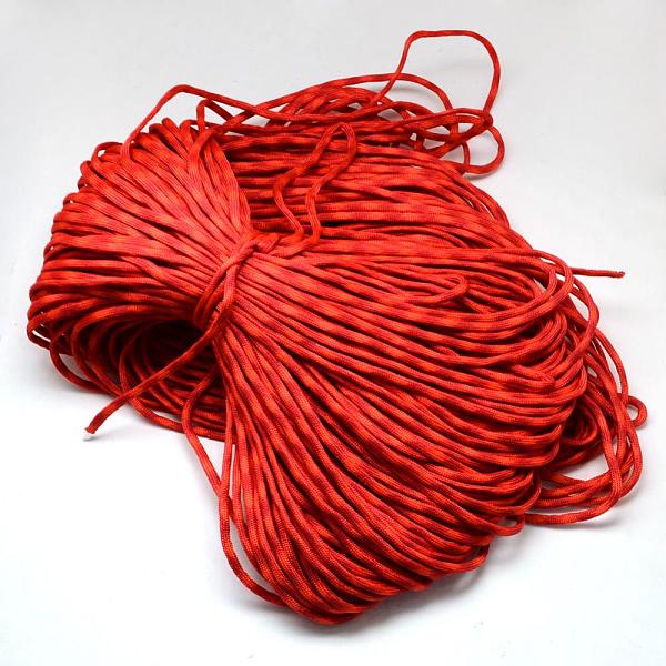 

PandaHall 7 Inner Cores Polyester & Spandex Cord Ropes, for Rope Bracelets Making, Red, 4mm, about 109.36 yards(100m)/bundle...