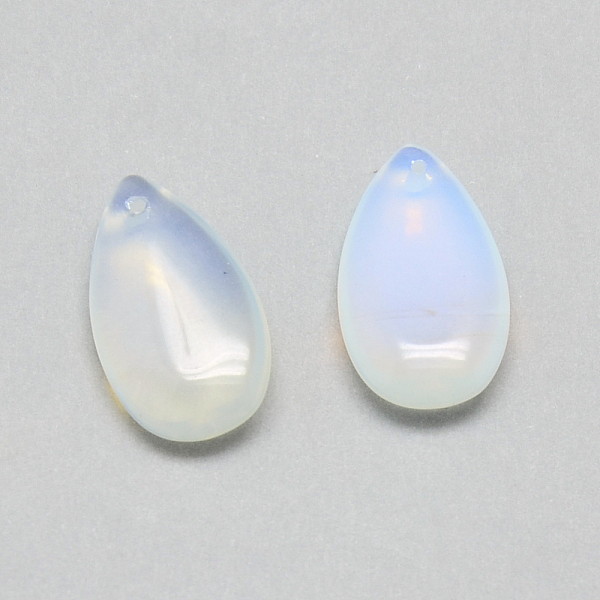 

PandaHall Opalite Pendants, teardrop, 22x12.5~13x5mm, Hole: 1mm Opalite Teardrop