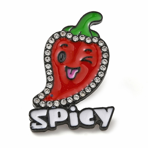 Spicy Hot Chili Pepper Alloy Enamel Pins