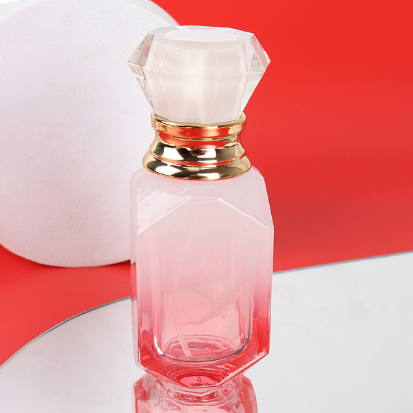

PandaHall Gradient Glass Perfume Spray Bottles, with Fine Mist Sprayer & Dust Cap, Essential Oil Refillable Empty Bottle, Pink...