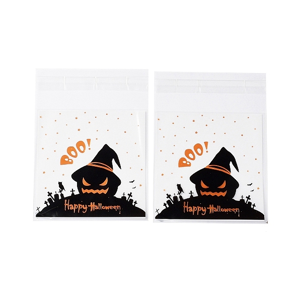 Halloween Theme Plastic Bakeware Bag