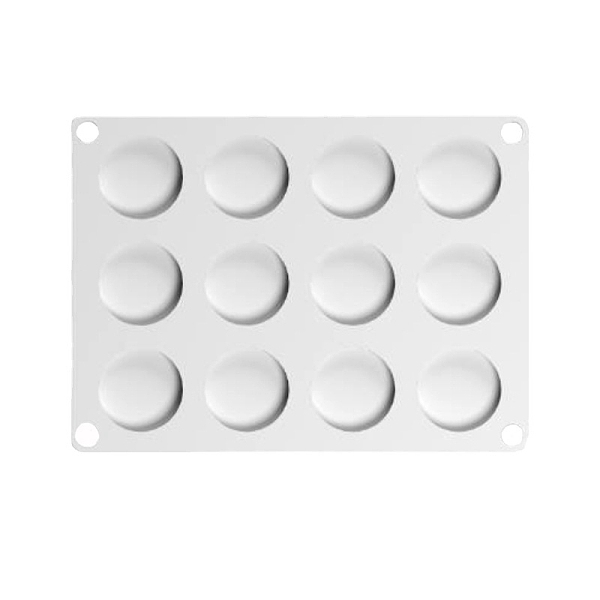 

PandaHall 12-Cavity Food Grade Silicone Wax Seal Stamp pad/Melt Molds, for DIY Wax Crafting, Rectangle, White, 128x174mm, Inner Diameter...