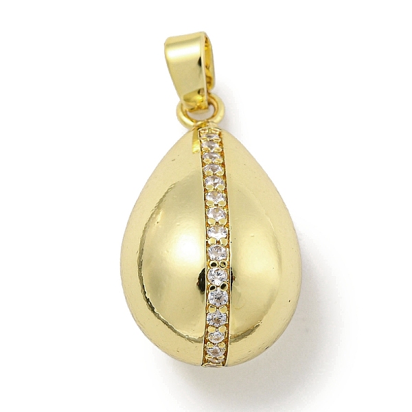 

PandaHall Rack Plating Brass Micro Pave Clear Cubic Zirconia Pendants, with Jump Ring, Cadmium Free & Lead Free, Long-Lasting Plated...
