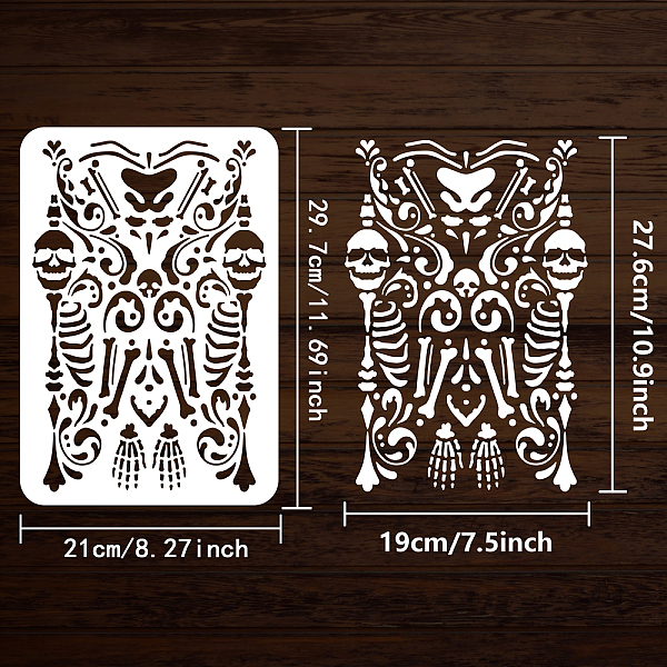 Plastic Drawing Painting Stencils Templates