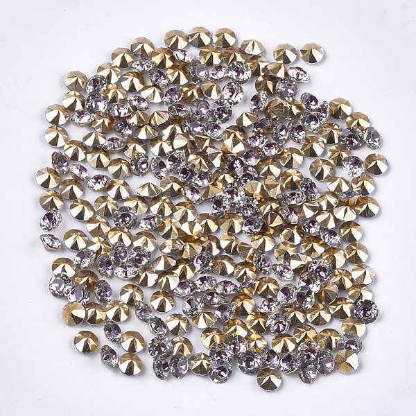 

PandaHall Eco-Friendly Pointed Back Resin Rhinestones, Back Plated, Diamond Shape, Tanzanite, 6mm, about 1440pcs/bag Resin Diamond Purple