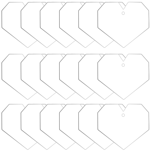 Sunnyclue 40Pcs Hea… - image