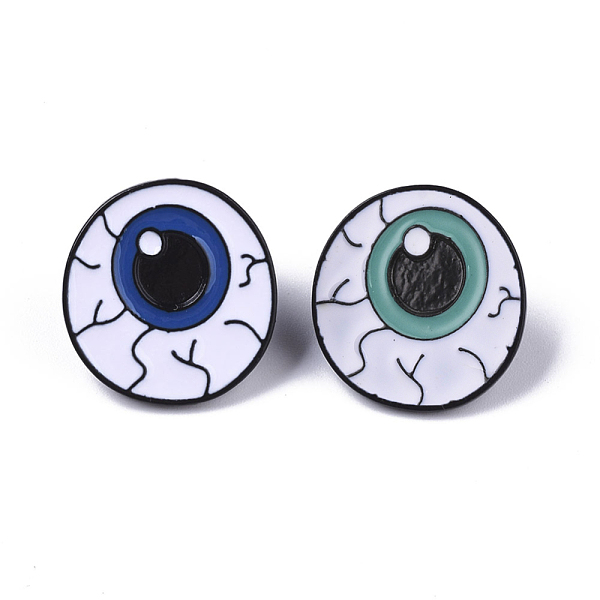 

PandaHall Creative Zinc Alloy Brooches, Enamel Lapel Pin, with Iron Butterfly Clutches or Rubber Clutches, Electrophoresis Black Color..., Multicolor