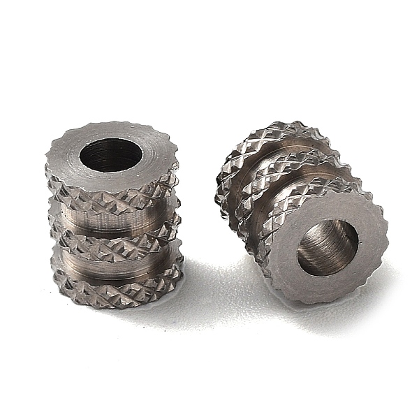 

PandaHall 303 Stainless Steel Beads, Column, Stainless Steel Color, 6.3x6.5mm, Hole: 3mm 303 Stainless Steel Column